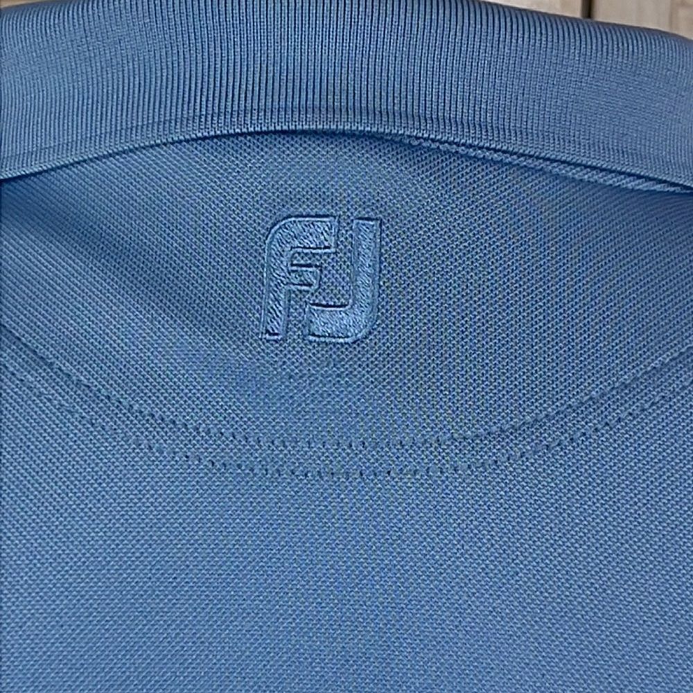 FootJoy FJ Solid Performance Golf Jersey Polo Medium - Picture 6 of 9